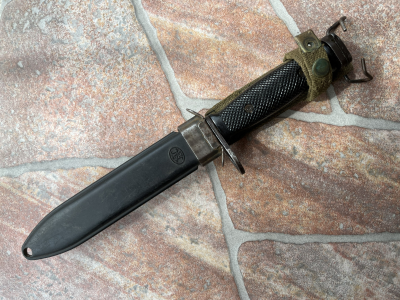 US M7 Bajonett Bayonet Colt od Solingen mit Scheide M8A1 FN Stanag Nato M16A1 M4A1 AR15 Eickhorn – Bild 1
