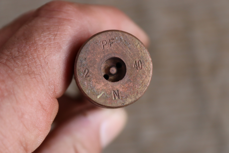 2cm MG404 Luftwaffe 2.Weltkrieg Deko Munition – Bild 3