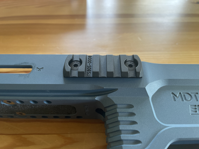 ERATAC Picatinny für MDT Chassis (ACC ELITE / JAE G5), unbenutzt – Bild 1