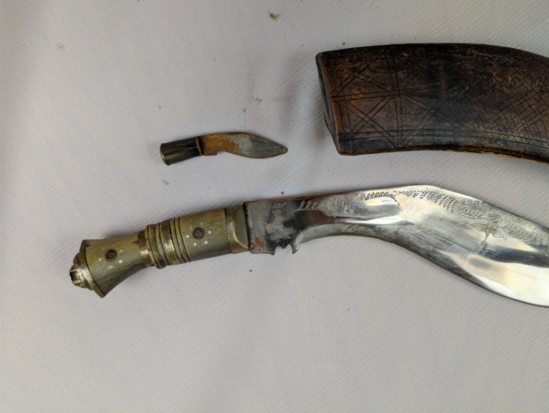 traditionelles Kukri-Messer Indien – Bild 3