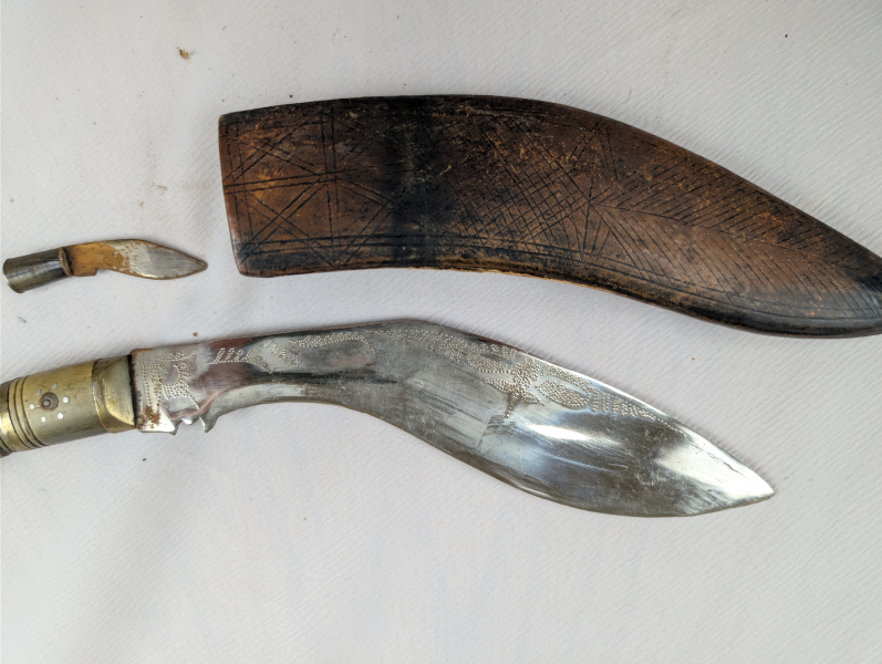 traditionelles Kukri-Messer Indien – Bild 2