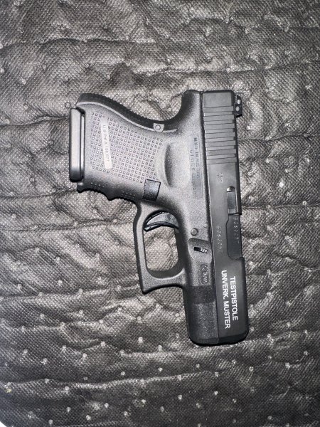 Pistole Glock 26 Gen4 Kal. 9mm inkl. Holster Fangschusswaffe – Bild 3