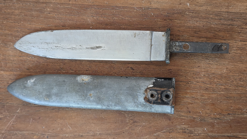Fahrtenmesser, Jugendmesser, XJ Messer Klinge, kein Bajonett – Bild 2