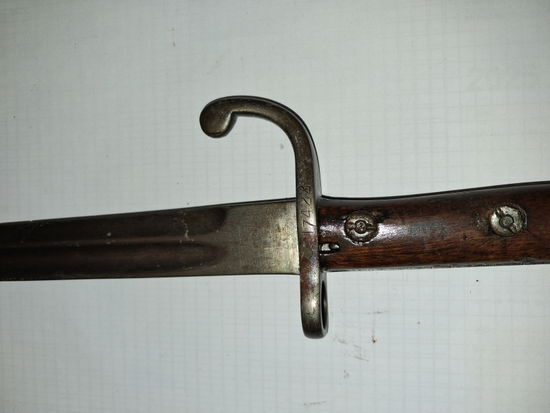 Brasilien Seitengewehr M1908 – снимка 3