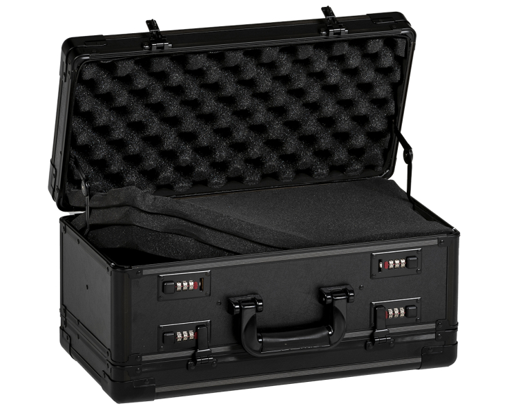B-Ware berwall BE 045 Twin XL Doppel Pistolenkoffer Kurzwaffenkoffer Alukoffer – Bild 4