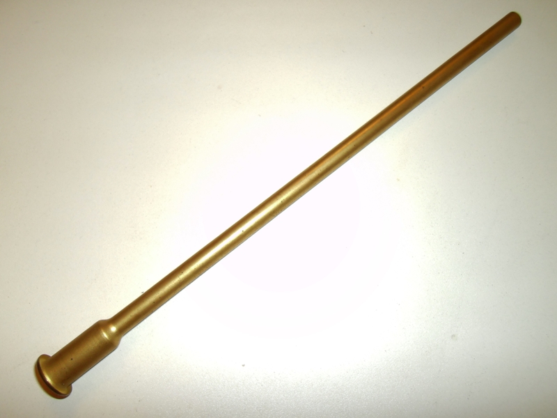 Überbleibsel von Sammlung: Pulvertrichter oder Pulverrohr, Gesamtlänge 25 cm – Bild 1