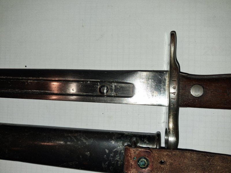 Schweizer Bajonett M1889/96 – Bild 3