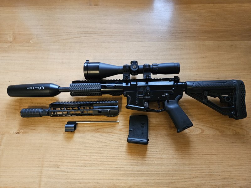 HERA .300AAC THE 15th Gen.3 System AR-15 10,5" Blackout BLK – Bild 1