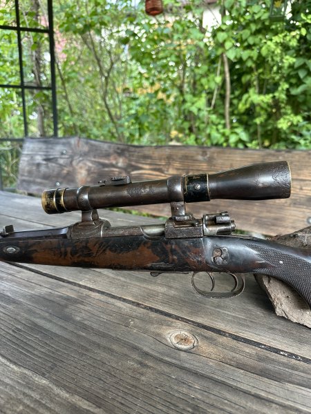 Rarität: Otto Bock Berlin Hoflieferant – Mauser 98 Jagdbüchse in 8x57 I mit Emil Busch Visar 4,5 – Bild 2