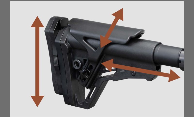 Haenel Wangenauflage lang für cr 223, cr308, hmr308 und LR /one – Bild 4