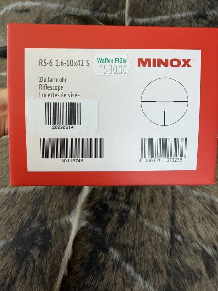 Zielfernrohr Minox RS-6 1.6-10x42 Schiene NEU von WAFFEN FLÜHR ANSBACH – Bild 6