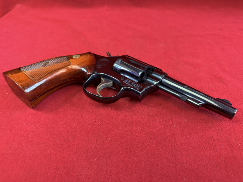 Smith & Wesson Mod. 10-5, cal.: .38 Spezi. Hochglanz Schwarz, sehr guter Zustand. – Bild 4