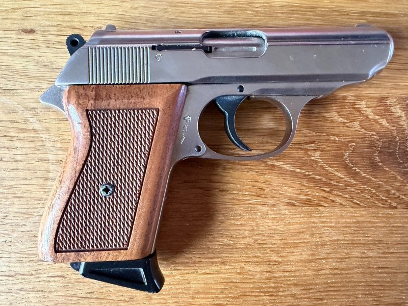 Röhm RG 800 Gaspistole SRS PTB 414 mit Koffer, Anleitung, Holster + Munition – Bild 2