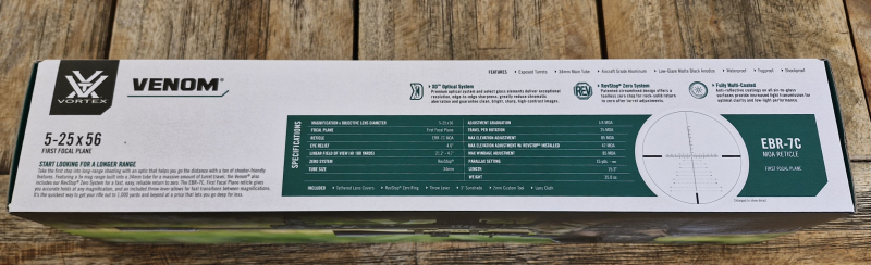 VORTEX Venom 5-25x56 FFP EBR-7C MOA 34mm Tubus – Bild 3