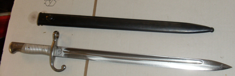 Argentinien, Bajonett Modell 1891 mit Aluminiumgriff – Bild 1