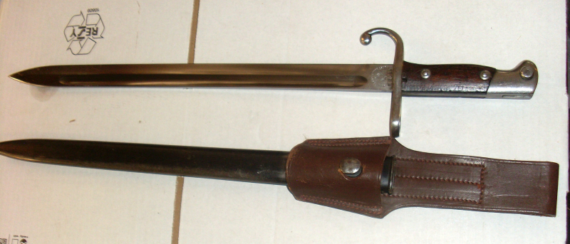 Argentinien Bajonett M1909 für Mauser Infanterie Gewehr, Weyersberg – Bild 1