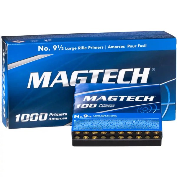 5.000 x Magtech 9 1/2, LR Zündhütchen – Bild 1