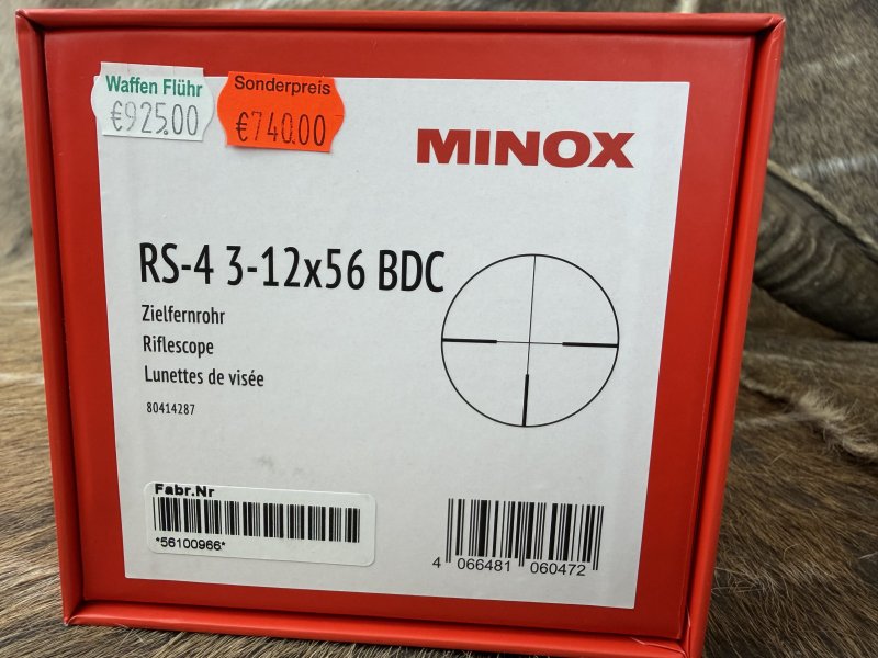 Zielfernrohr Minox RS-4 3-12x56 BDC NEU von WAFFEN FLÜHR ANSBACH – Bild 6