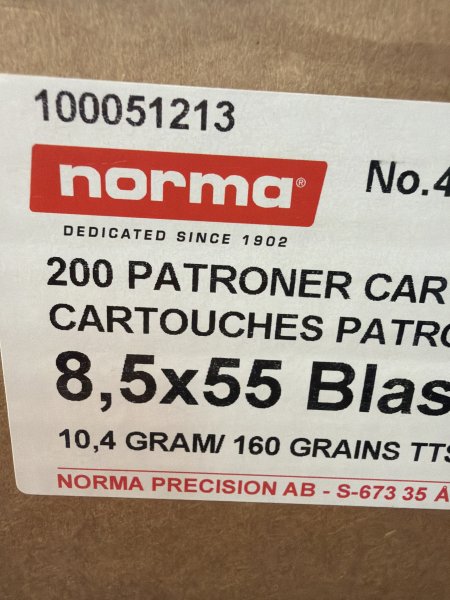 Hammerpreis 200 Schuss Barnes TTSX 8,5x55 Blaser … Waffen Flühr Ansbach – Bild 2