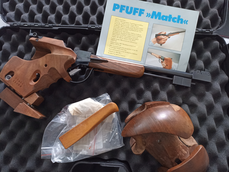 PFUFF Match Freie Pistole Linksgriff – Bild 3