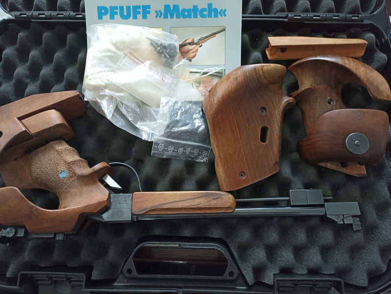 PFUFF Match Freie Pistole Linksgriff – Bild 4