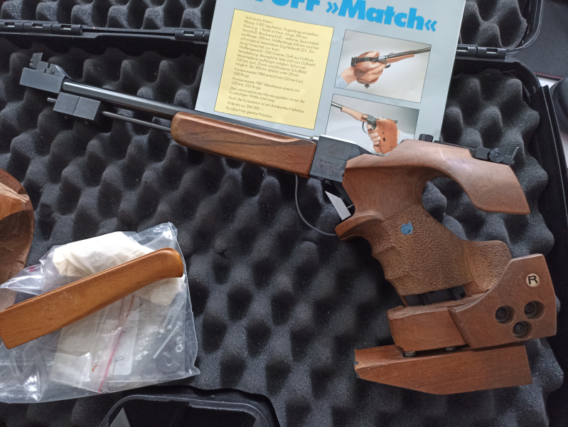 PFUFF Match Freie Pistole Linksgriff – Bild 1