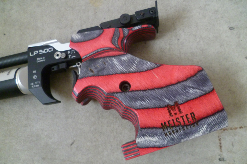 Matchluftpistole Walther LP 500 L Meistermanufaktur Red Devil – Bild 4