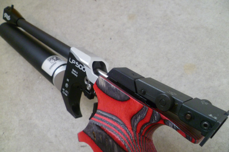 Matchluftpistole Walther LP 500 L Meistermanufaktur Red Devil – Bild 5