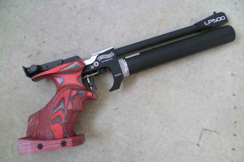 Matchluftpistole Walther LP 500 L Meistermanufaktur Red Devil – Bild 2