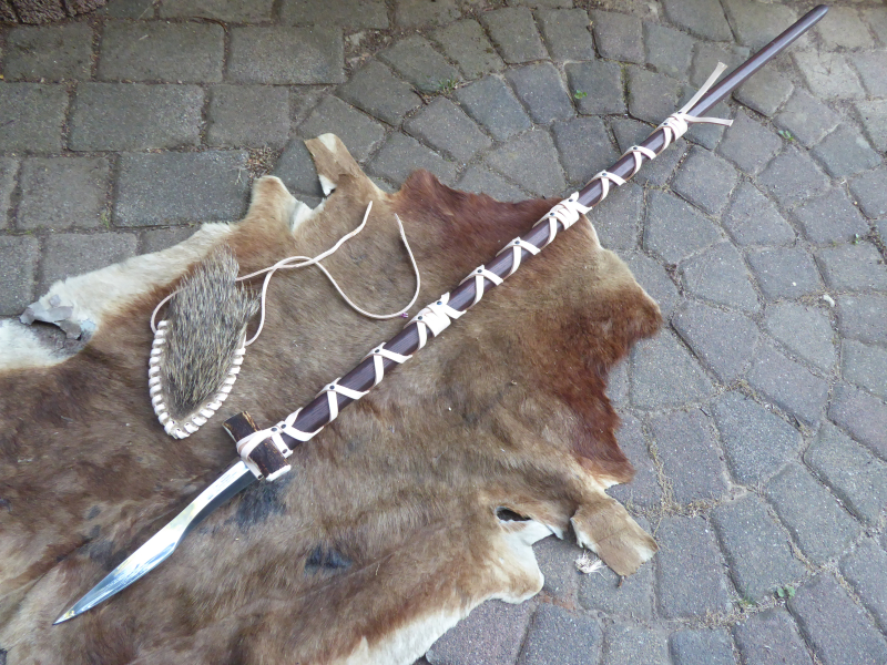 PUMA SAUFEDER NACH O.F.M. FREVERT, GESENK GESCHMIEDET INKL. SAUSCHWARTENSCHEIDE – Bild 2