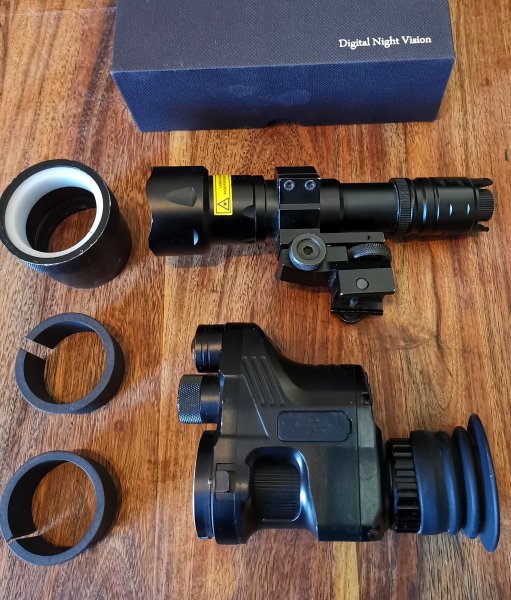 Pard NV007 Nachtsicht-Set incl. Premium 940nm IR-Strahler & Zubehör – Top Zustand! – Bild 2