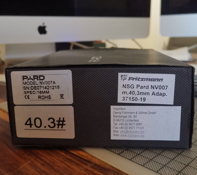 Pard NV007 Nachtsicht-Set incl. Premium 940nm IR-Strahler & Zubehör – Top Zustand! – Bild 3
