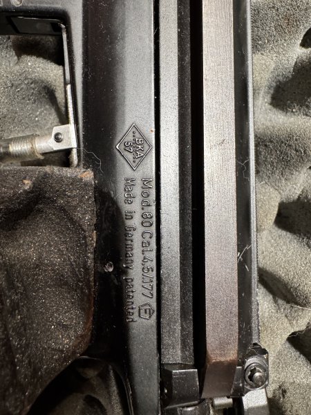 Feinwerkbau Mod. 80 Match-Luftpistole – Kal. 4,5 mm / .177 – F-Zeichen – Bild 2