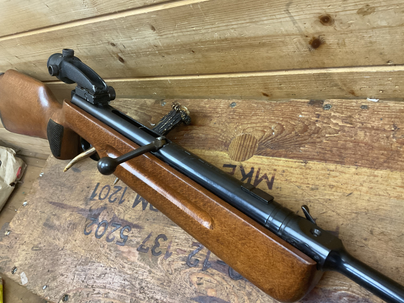 Luftgewehr DDR Haenel Suhl Modell 3.112 Q1, Kal.4,4mm, Durchlader, NVA, GST!!! – Bild 5