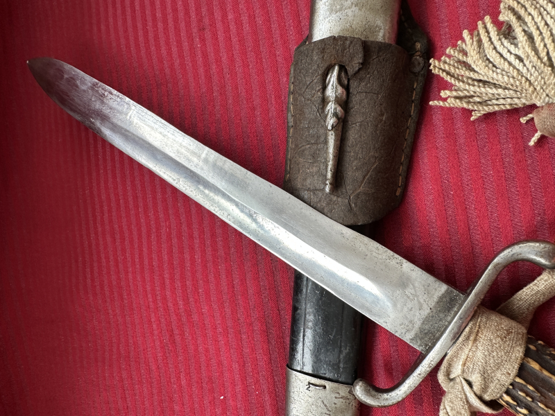 +++Deutscher Hirschfänger um 1900-komplett sehr selten so aus Sammlung mit Hirschhorngriff! – Bild 4