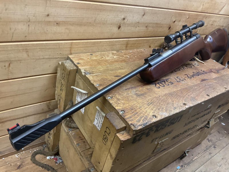 Luftgewehr NORCONIA B88, Seitenspanner, Kal.4,5mm, mit Zielfernrohr! top Zustand! – Bild 3