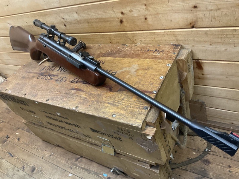 Luftgewehr NORCONIA B88, Seitenspanner, Kal.4,5mm, mit Zielfernrohr! top Zustand! – Bild 4