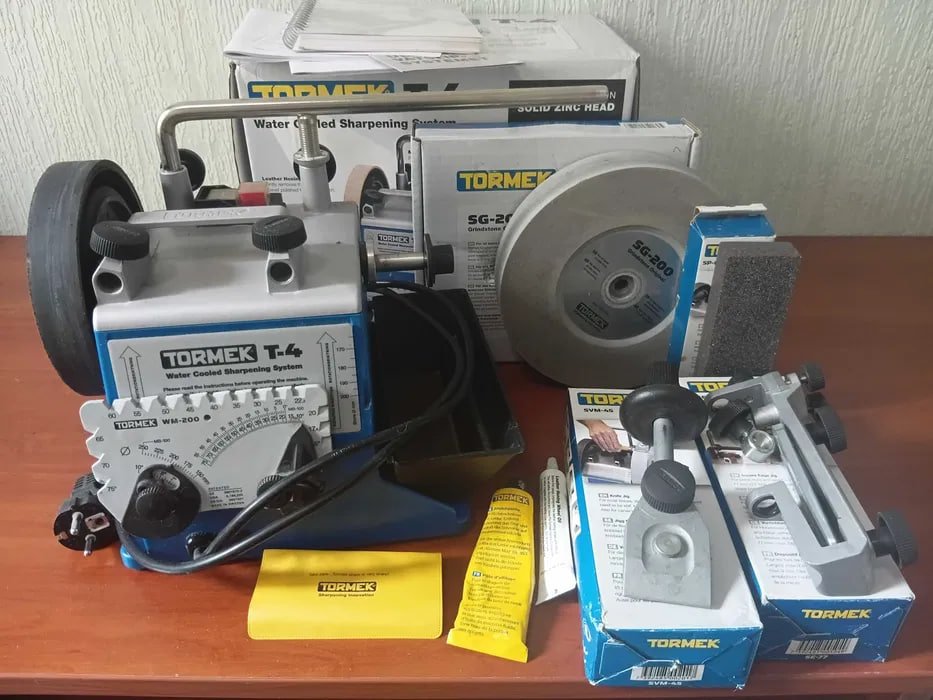 Tormek T-4 Komplettset, top Zustand – Bild 1