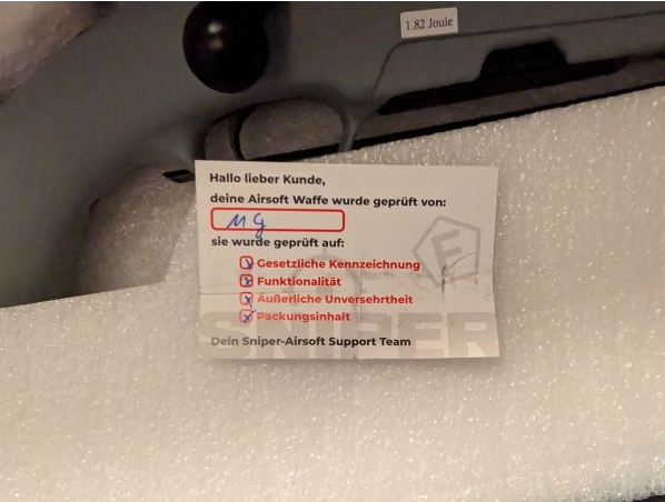ASG / Modify Steyr Scout Airsoft - Sniper (1,80 Joule) - Neu & OVP / Rechnung aus 03/2023 – Bild 4