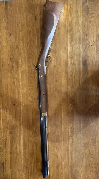 Davide Pedersoli Vorderlader Gewehr Hawken Target Cal 54 – Bild 2