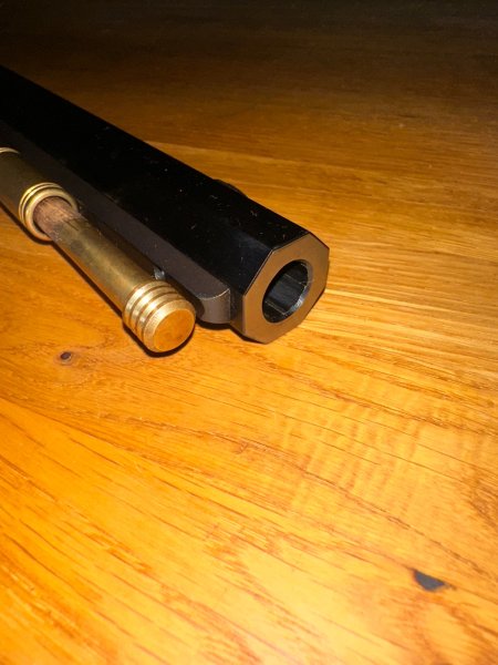 Davide Pedersoli Vorderlader Gewehr Hawken Target Cal 54 – Bild 3