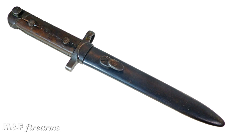 Italienisches Bajonett für Mannlicher-Carcano-Karabiner M 1891/38 Hersteller CASTELLI #C 72342 – Bild 1
