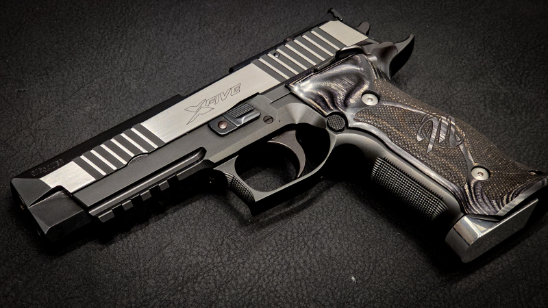 Pistole SIG Sauer P226 X-Five Black & White 9mm Luger 5" PVD Made in Germany Eckernförde – Bild 1