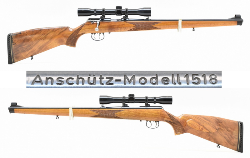 ANSCHÜTZ Stutzen Modell 1518 ST Kal .22 Win. Mag. mit ZF 4x32 Abs. 1 – Bild 1