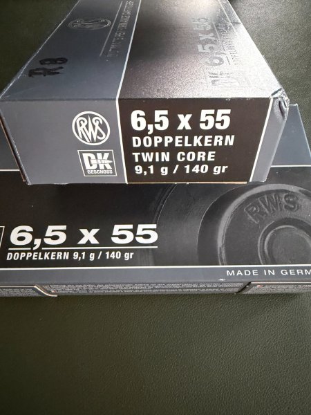 RWS 6,5x55 SE 9,1 g / 140 gr – Bild 2