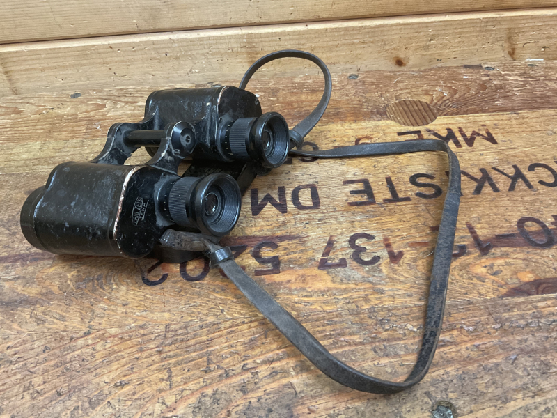 Dienstglas Wehrmacht WK2 Carl Zeiss Jena 6x30, mit WaA Abnahmezeichen! Bakelit Okularschutz! – Bild 4