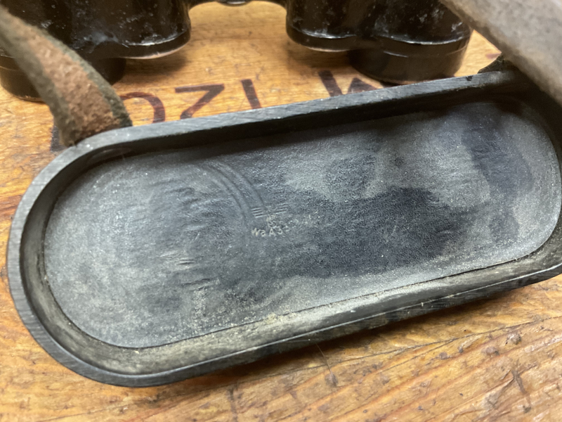 Dienstglas Wehrmacht WK2 Carl Zeiss Jena 6x30, mit WaA Abnahmezeichen! Bakelit Okularschutz! – Bild 6