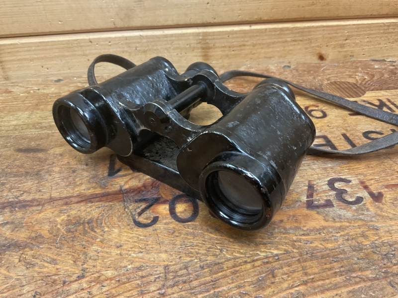 Dienstglas Wehrmacht WK2 Carl Zeiss Jena 6x30, mit WaA Abnahmezeichen! Bakelit Okularschutz! – Bild 2