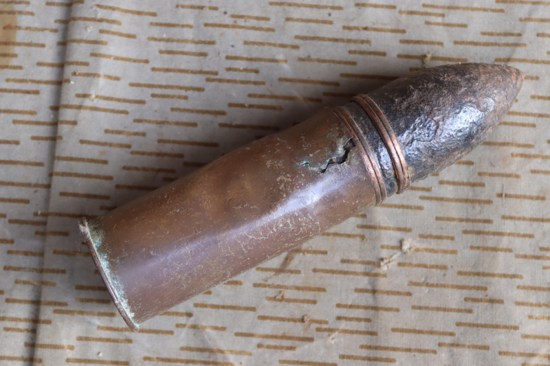 Französiche 37mm Pom Pom Patrone mit Panzergranate 1.wk – Bild 1