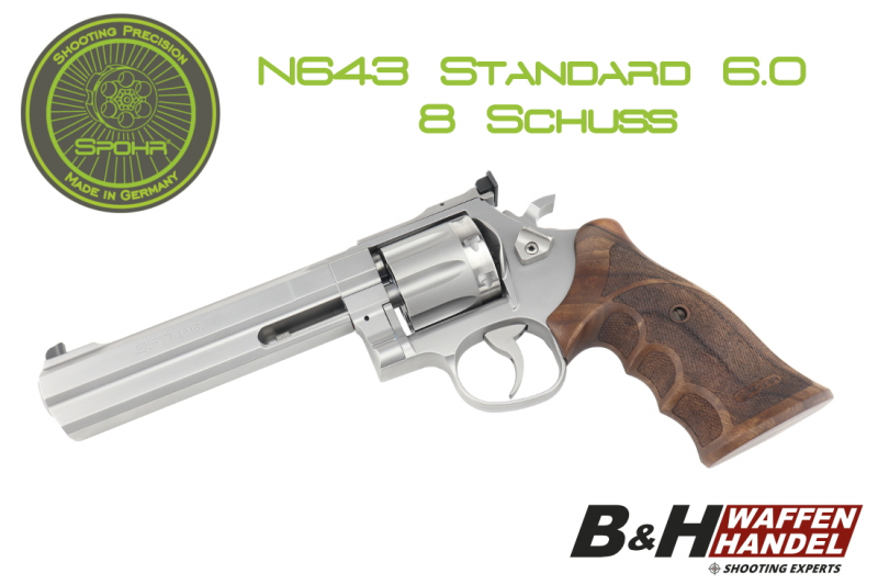 Neuwaffe, auf Lager: Spohr N643 Standard 6.0 8 Schuss – Bild 1